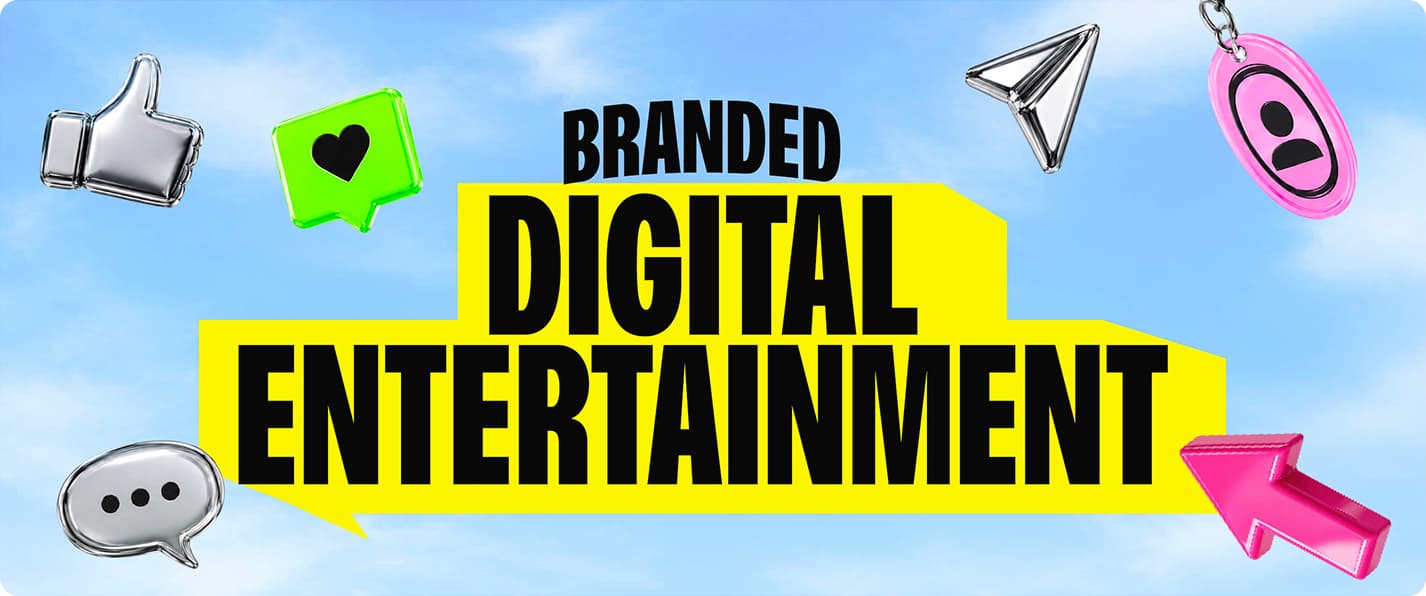 Branded Digital Entertainment Key Visual