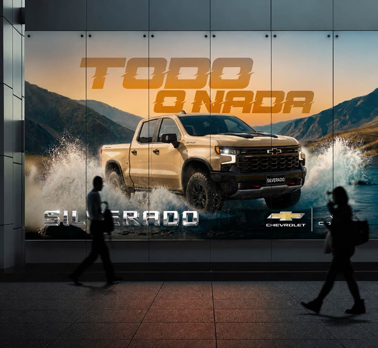 Chevrolet Silverado Todo o Nada billboard