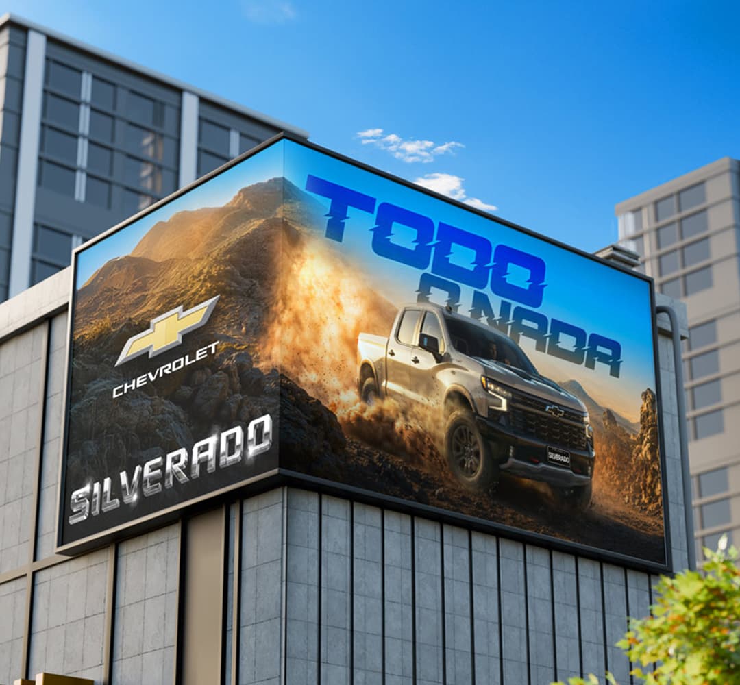 Chevrolet Silverado Todo o Nada billboard