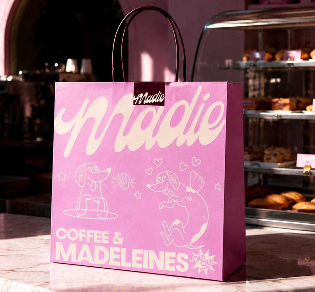 Madie brand apparel and identity